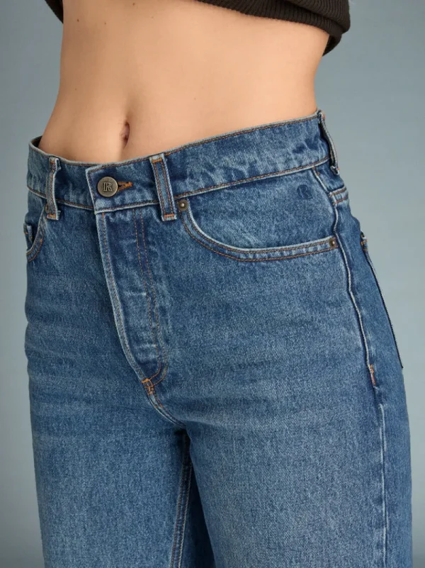 Denim | Straight-leg Jeans<Rouje ABBESSES Jeans DENIM INDIGOORIGINAL