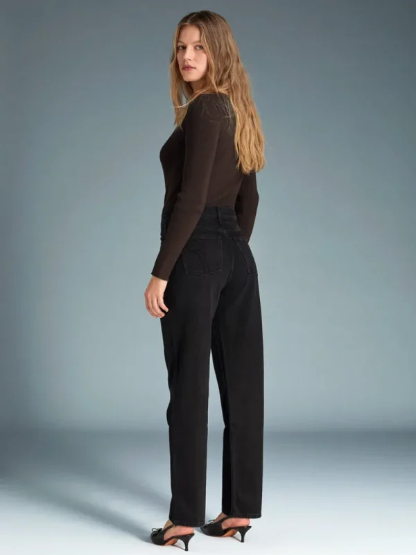 Denim | Straight-leg Jeans<Rouje ABBESSES Jeans DENIM NOIRSTONESIMPLE