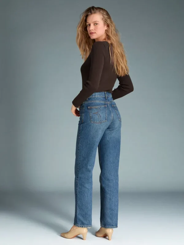 Denim | Straight-leg Jeans<Rouje ABBESSES Jeans DENIM INDIGOORIGINAL