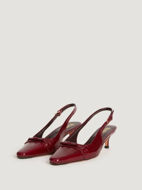 Shoes<Rouje ABELIA pumps Vernis Bordeaux