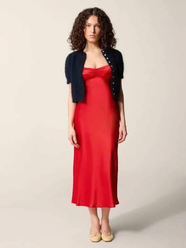 Knits<Rouje ABELINA cardigan Uni Marine