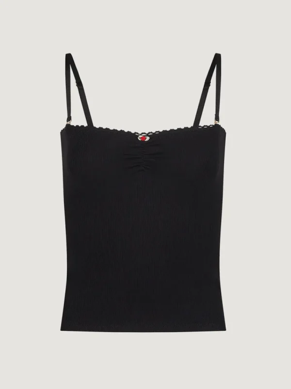Tops<Rouje ALEXA Tank top Uni Noir