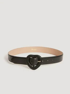 Belts<Rouje AMOR belt Cuir Noir
