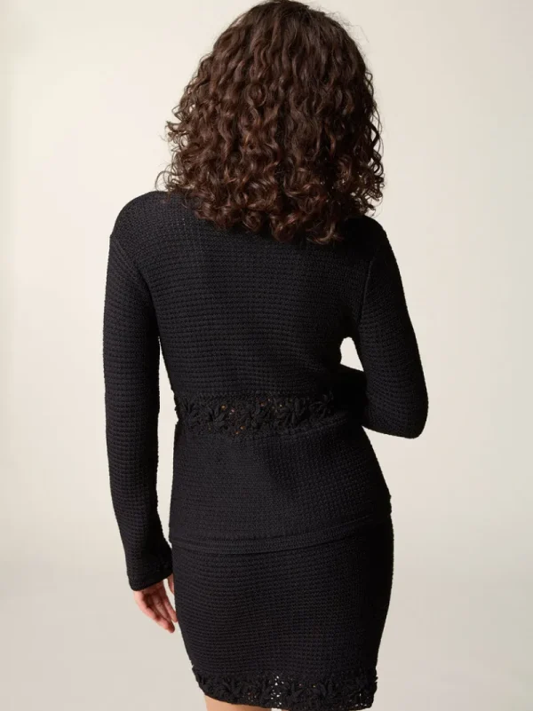 Knits<Rouje ANGELIA cardigan Uni Noir