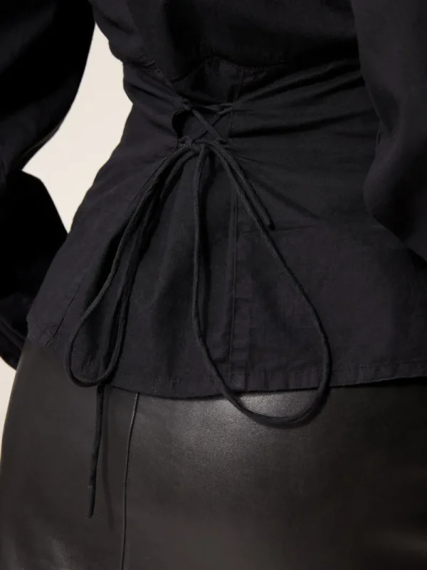 Tops<Rouje ANNETTE shirt Uni Noir