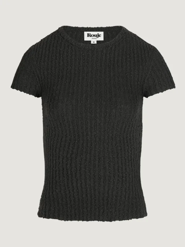 Tops | Knits<Rouje AURELIO Sweater Texture Plomb