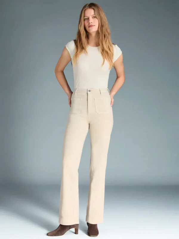 Denim | Flare Jeans<Rouje BELLEVILLE Jeans Uni Crème