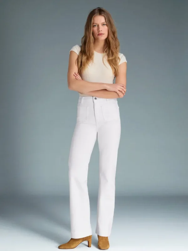 Denim | Flare Jeans<Rouje BELLEVILLE Jeans Uni Blanc