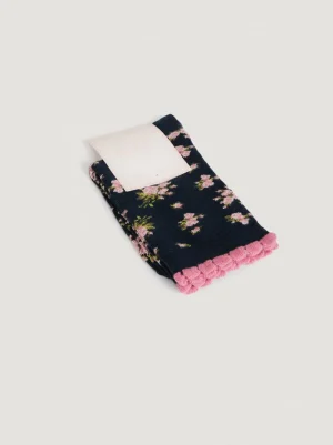 Lifestyle<Rouje BETSY socks Bouquet Hiver Marine