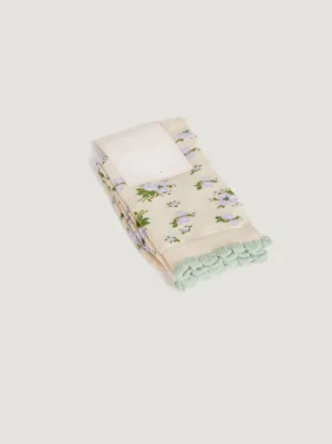 Lifestyle<Rouje BETSY socks Bouquet Hiver Ecru