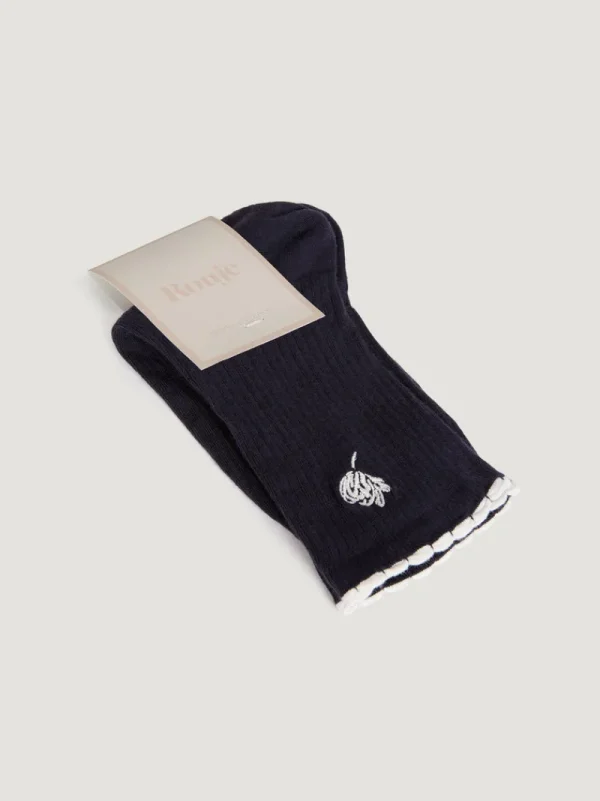Lifestyle<Rouje BETSY socks TULIPES MARINE