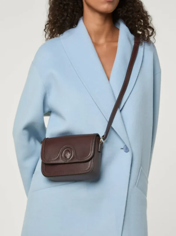Bags<Rouje BIBI bag Cuir Chocolat
