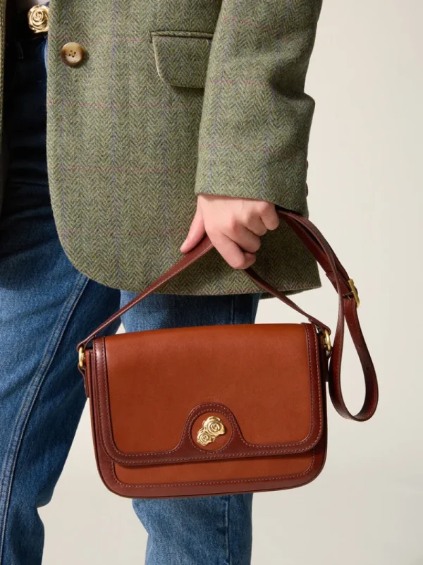 Bags<Rouje BISTROT bag Cuir Bi Marron