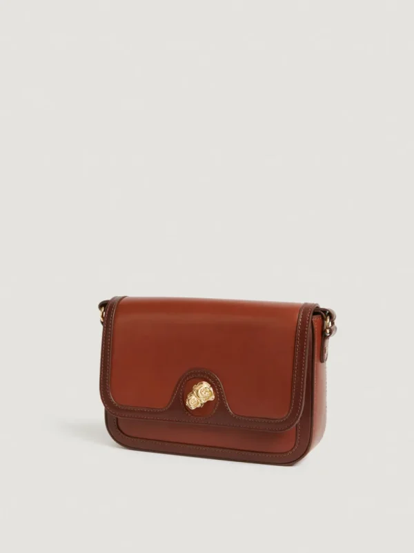 Bags<Rouje BISTROT bag Cuir Bi Marron