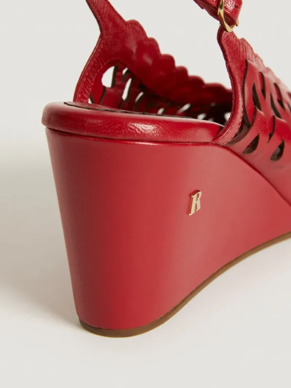 Shoes<Rouje BORDELAISE Sandals Cuir Rouge