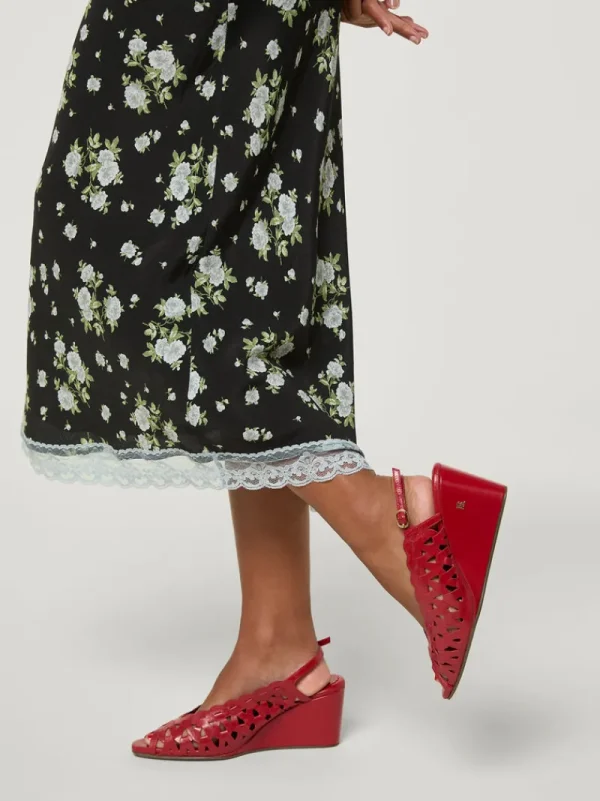 Shoes<Rouje BORDELAISE Sandals Cuir Rouge