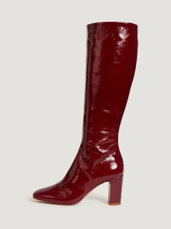 Shoes<Rouje CARLA boots Vernis Bordeaux