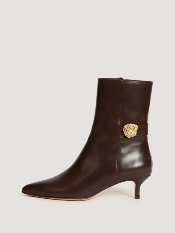 Shoes<Rouje CHICA boots Cuir Chocolat