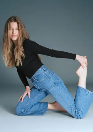 Denim | Flare Jeans<Rouje CONCORDE Jeans Uni Indigo Double Stone