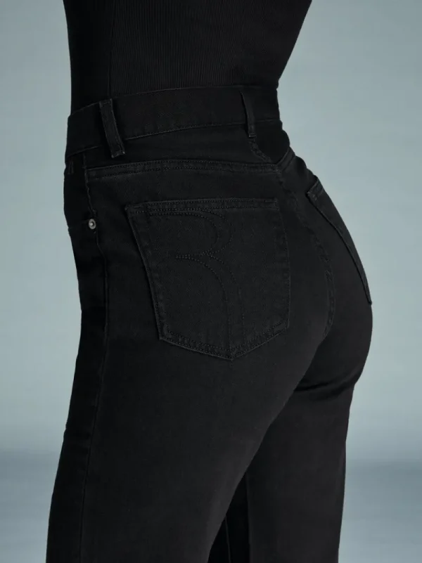 Denim | Flare Jeans<Rouje CONCORDE Jeans Uni Black Stone Simple