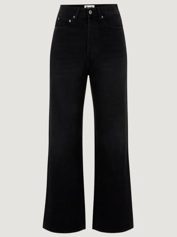 Denim | Flare Jeans<Rouje CONCORDE Jeans Uni Black Stone Simple