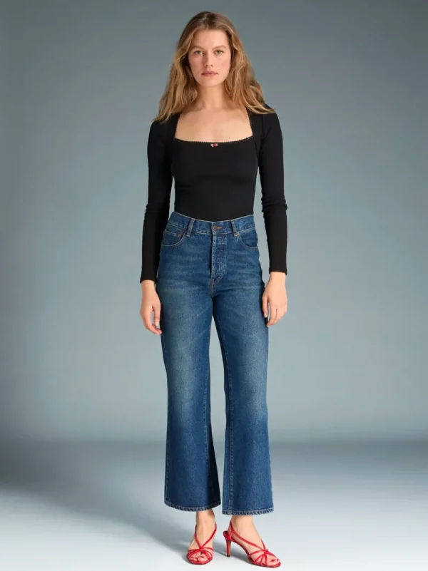 Denim | Flare Jeans<Rouje CONCORDE Jeans UNI INDIGOORIGINAL
