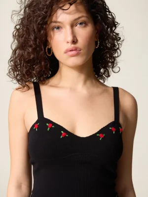 Tops<Rouje DERRY top Uni Noir