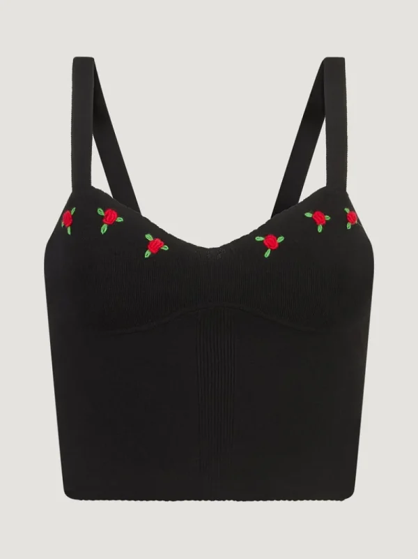 Tops<Rouje DERRY top Uni Noir