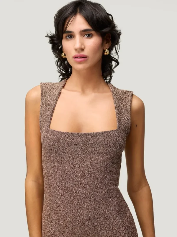 Dresses<Rouje ELNA dress Lurex Doré