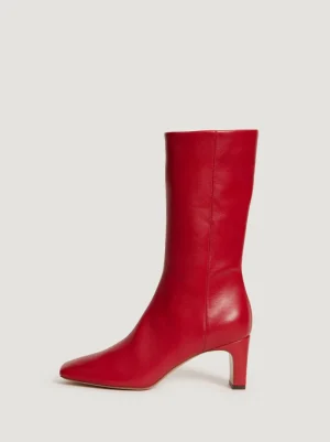 Shoes<Rouje ELSA ankle boots Cuir Rouge