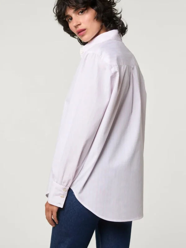 Tops<Rouje ESTEVE shirt Raye Rose