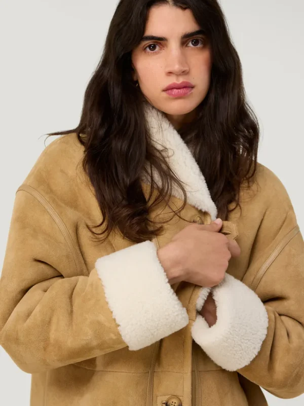 Jackets & Coats<Rouje FERDINAND coat Uni Wisky