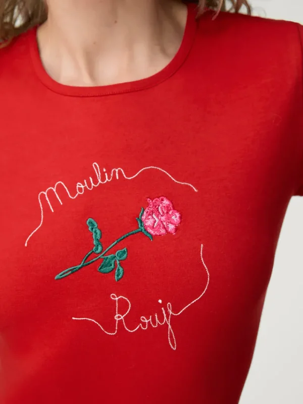Tops<Rouje FERGUS T-Shirt Moulin Rouge