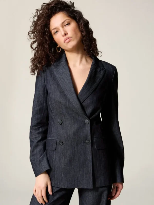 Jackets & Coats<Rouje FLAVIEN jacket DENIM INDIGO