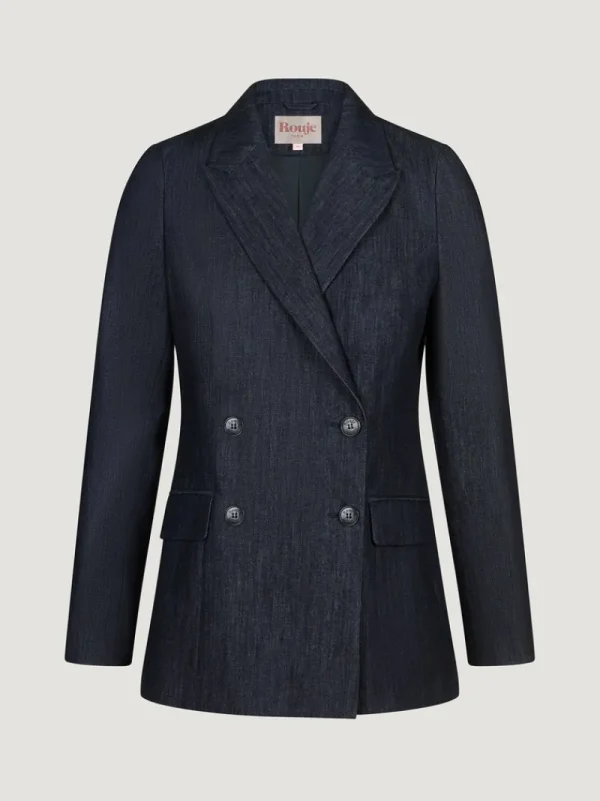 Jackets & Coats<Rouje FLAVIEN jacket DENIM INDIGO