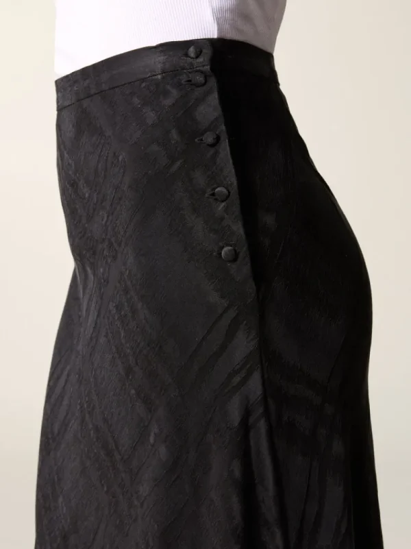 Skirts<Rouje FLORINE skirt Black Jacquard