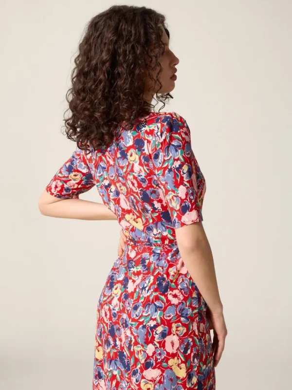 Dresses<Rouje GABIN dress FLORALGARDEN ROUGE
