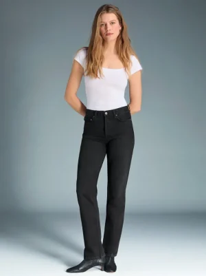 Denim | Straight-leg Jeans<Rouje GERMAIN Jeans Uni Black Stone Simple