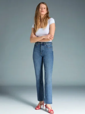 Denim | Straight-leg Jeans<Rouje GERMAIN Jeans UNI INDIGOORIGINAL