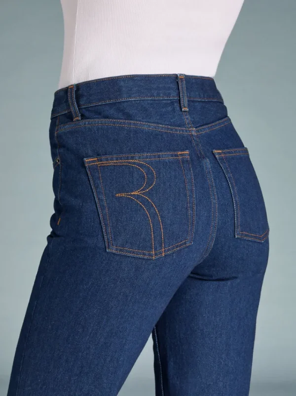 Denim | Straight-leg Jeans<Rouje GERMAIN Jeans UNI BRUT