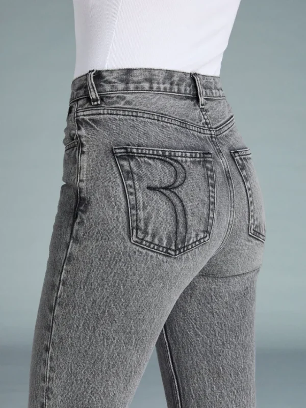 Denim | Straight-leg Jeans<Rouje GERMAIN Jeans UNI NOIRVINTAGEWASH
