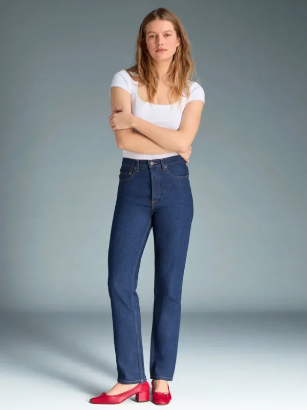 Denim | Straight-leg Jeans<Rouje GERMAIN Jeans UNI BRUT