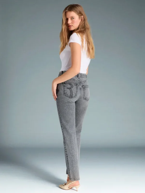 Denim | Straight-leg Jeans<Rouje GERMAIN Jeans UNI NOIRVINTAGEWASH