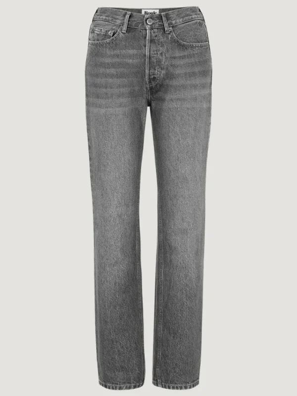 Denim | Straight-leg Jeans<Rouje GERMAIN Jeans UNI NOIRVINTAGEWASH