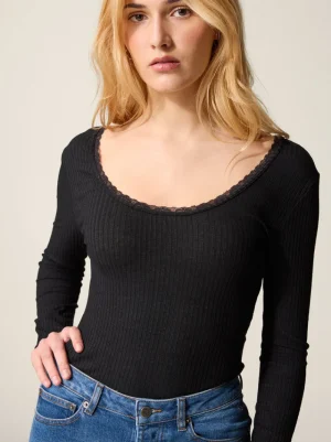 Tops<Rouje GIO top Noir