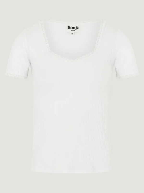 Tops<Rouje GIUIA top Uni Blanc