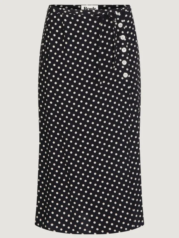 Skirts<Rouje GLORIA Skirt Pois Carmen Noir