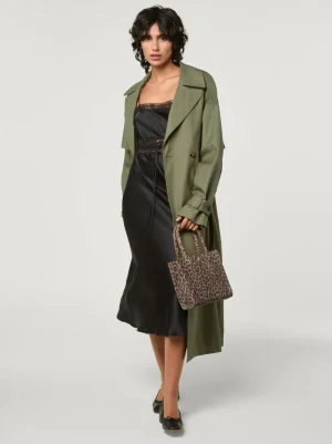 Jackets & Coats<Rouje GWENAELLE trench coat Uni Kaki