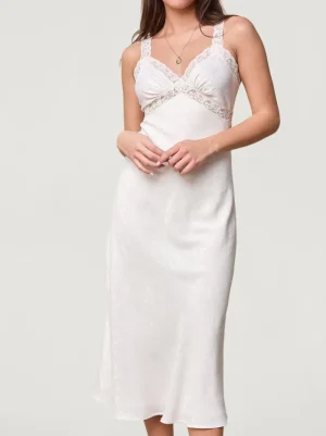 Dresses<Rouje JENNA Dress JAQUARDFLEURS ECRU