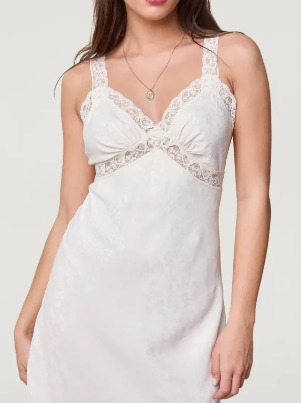 Dresses<Rouje JENNA Dress JAQUARDFLEURS ECRU